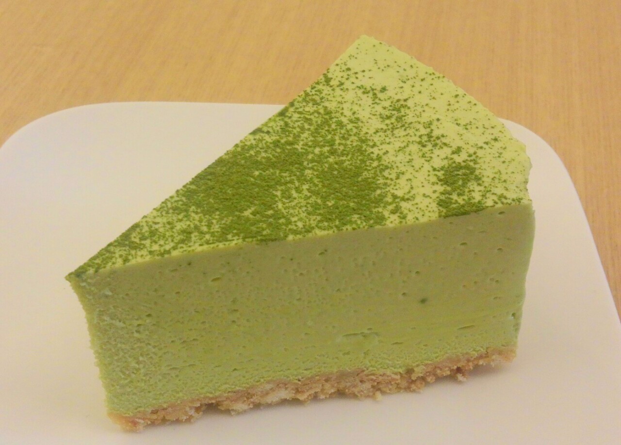 抹茶のレアチーズケーキ 420円 抹茶のレアチーズケーキ 420円